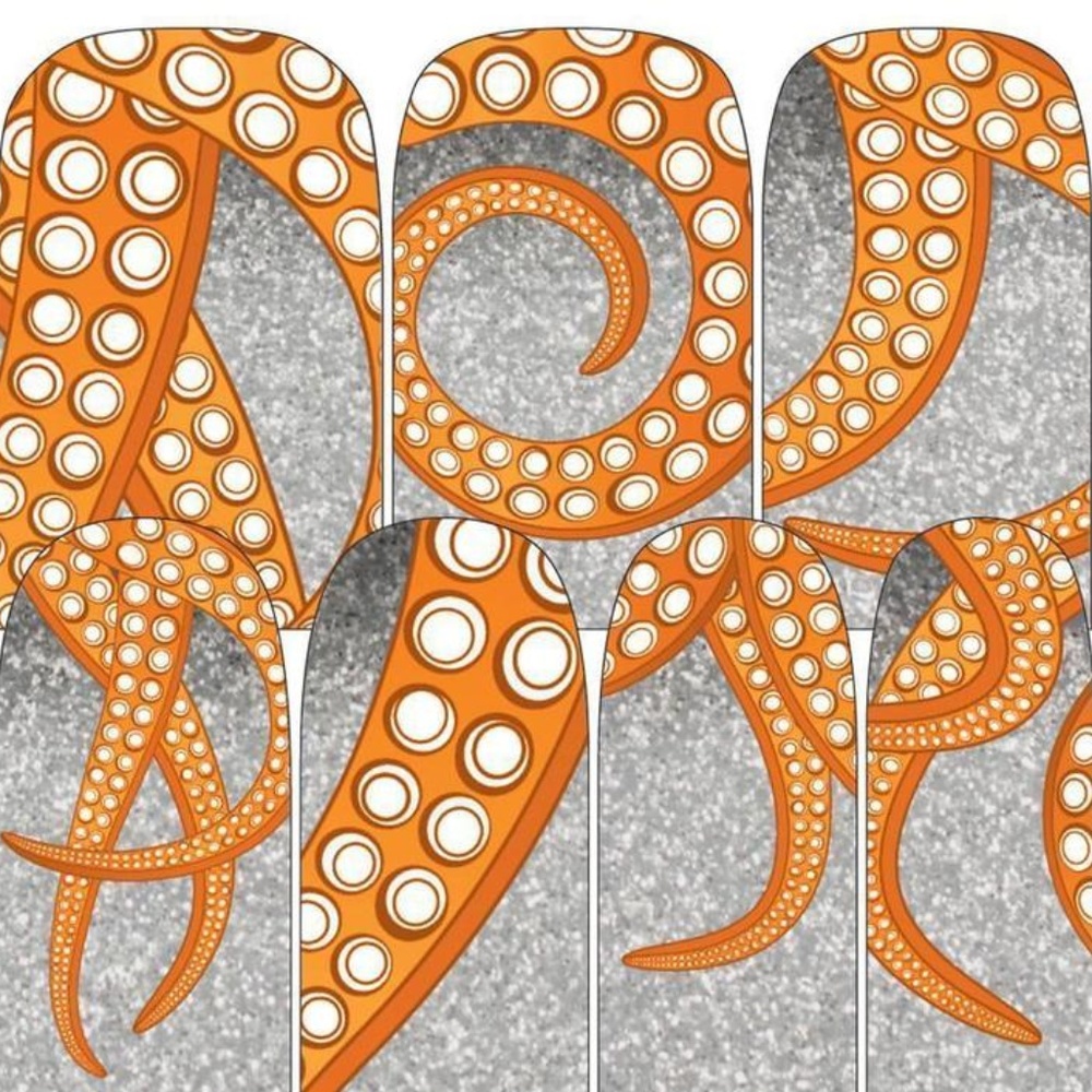 SOLD Nail wraps Tentacles